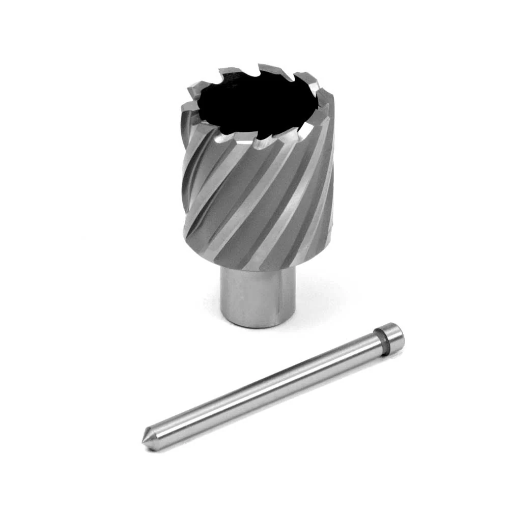 Evolution CC125 - 1-1/4 in. Width x 1 in. Depth Annular HSS Cutter with 3/4 in. Weldon Shank and Pilot Pin included