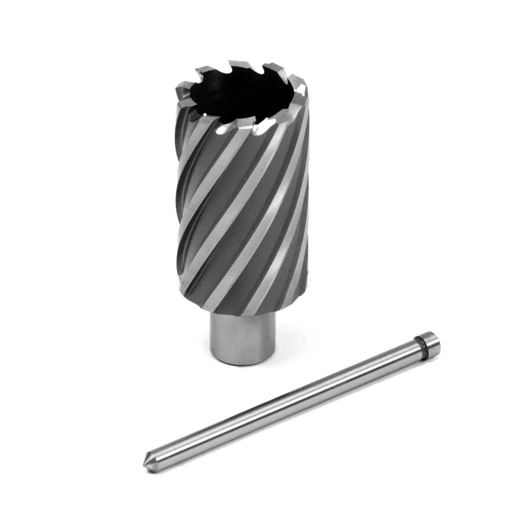 Evolution CC131L - 1-5/16 in. Width x 2 in. Depth Annular HSS Cutter with 3/4 Inch Weldon Shank and Pilot Pin included