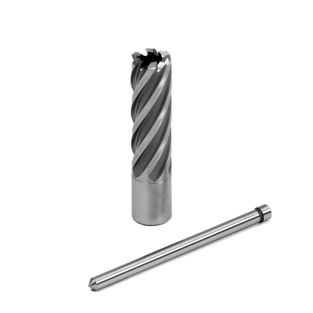 Evolution CC27/64L - 27/64 in. Width x 2 in. Depth Annular HSS Cutter with 3/4 in. Weldon Shank and Pilot Pin included