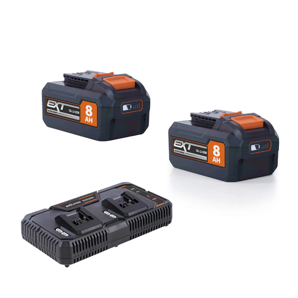 Evolution Cordless R18BAT-Li8 8Ah Li-Ion Battery 20V EXT - Image 6