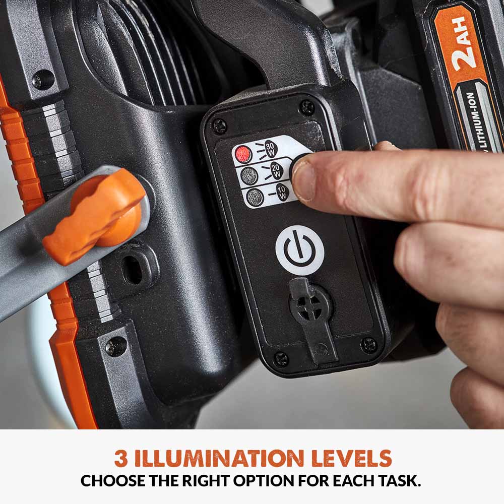 Evolution Cordless R2700WLT-Li Work Light 20V Li-Ion EXT - Image 3