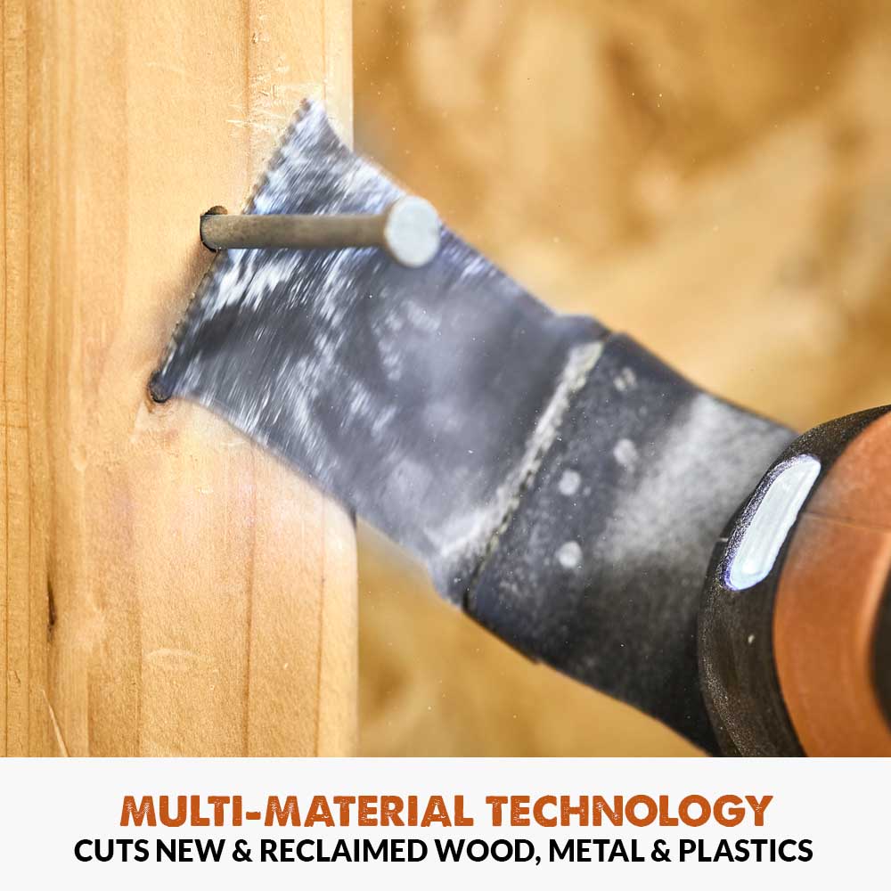 Evolution Cordless R18MLT-Li Oscillating Multi-Tool 20V Li-Ion EXT With Accessory Kit - Image 12