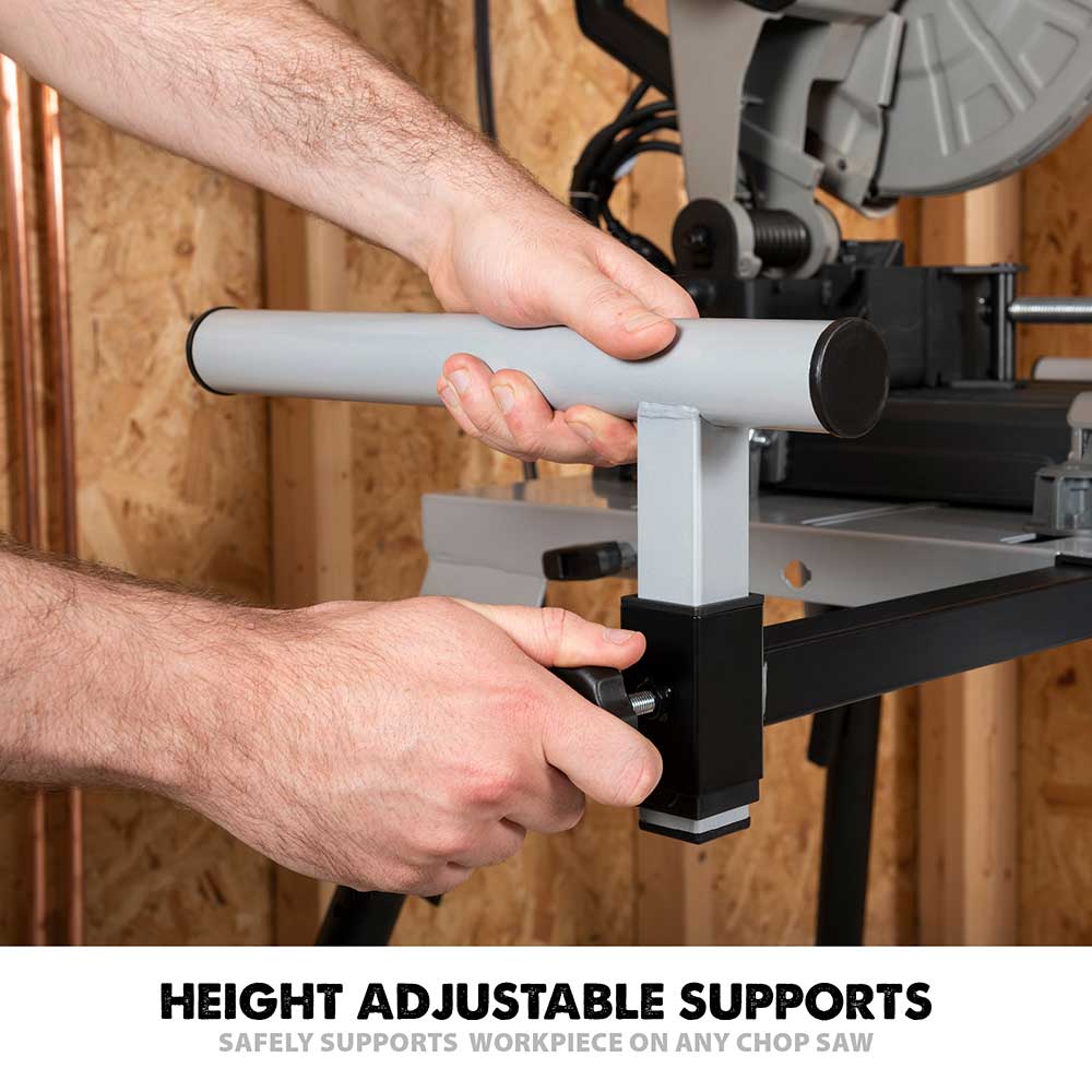 Evolution Universal Chop Saw Stand With Telescopic Arms and Folding Legs (Refurbished Like New) - Image 6