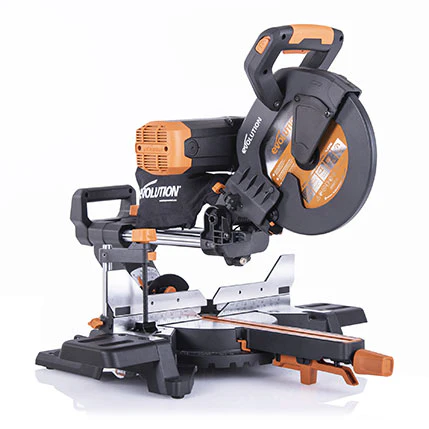 Evolution R255SMS-DB+ Sliding Miter Saw Spare Parts (Base and Rails)