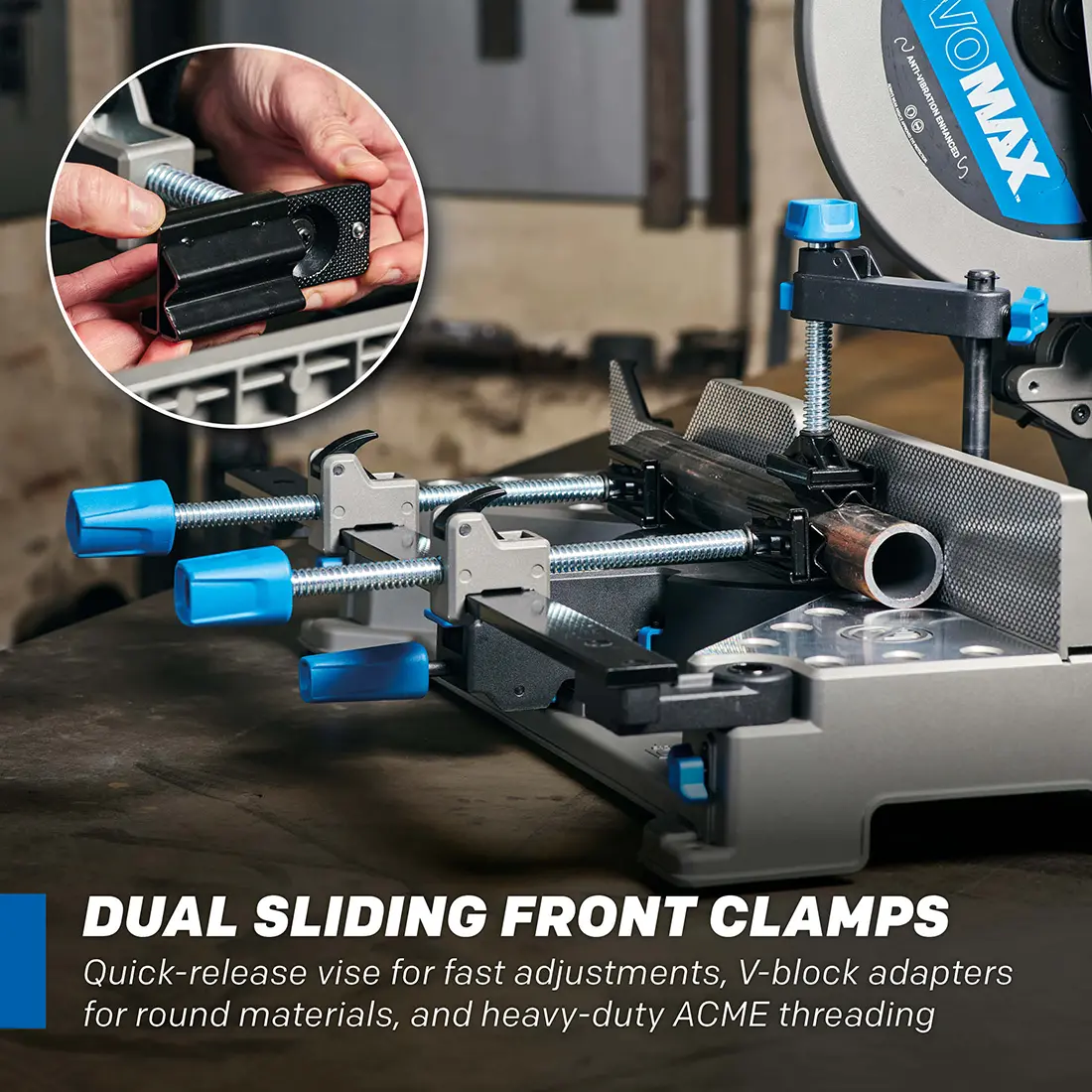 Evolution S14MCS: Metal Cutting Mitering Chop Saw With 14 in. EVOMAX14ST Blade | Heavy Duty - Image 10