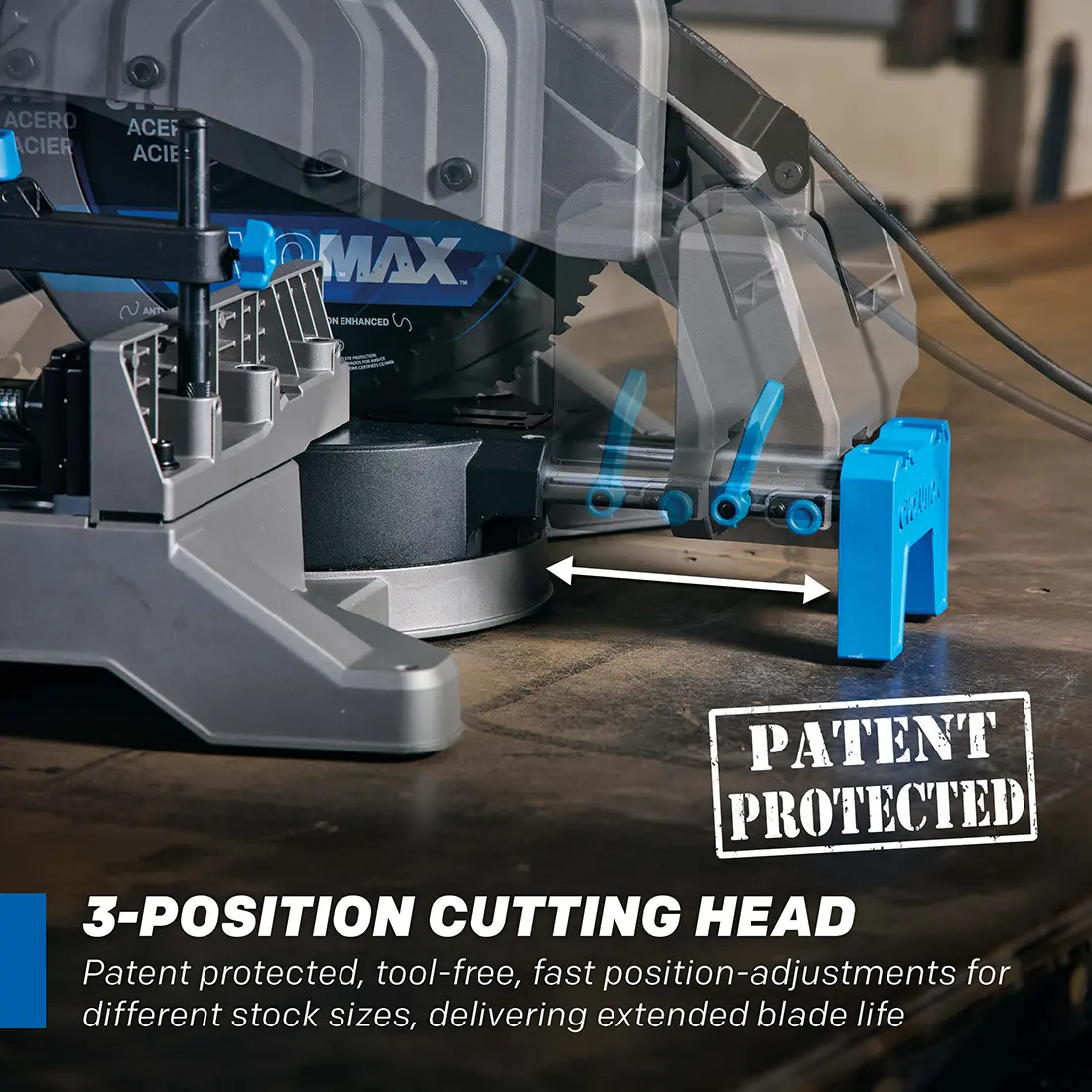 Evolution S14MCS: Metal Cutting Mitering Chop Saw With 14 in. EVOMAX14ST Blade | Heavy Duty - Image 14