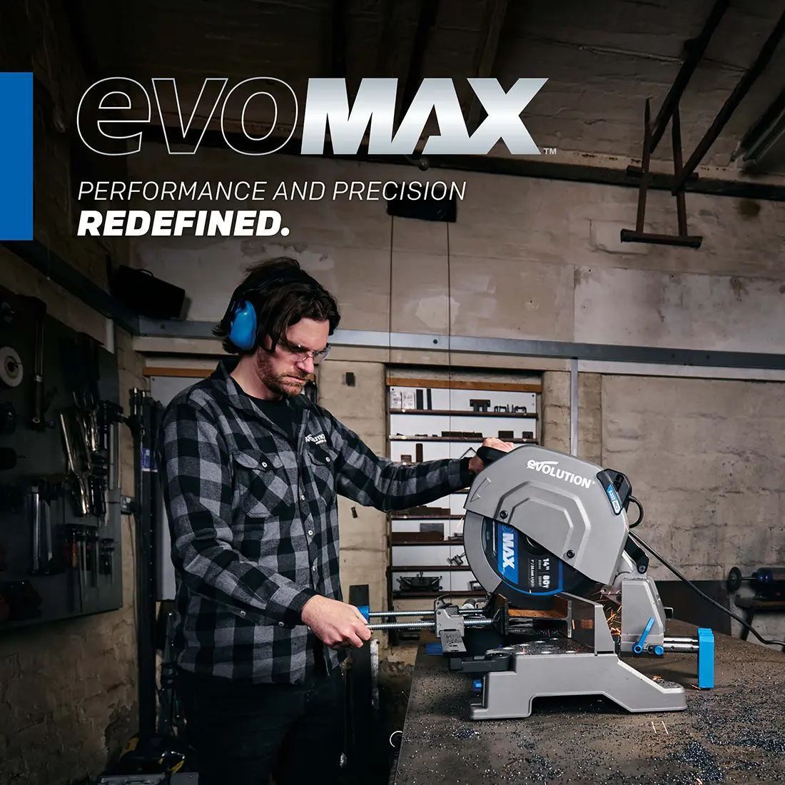 Evolution S14MCS: Metal Cutting Mitering Chop Saw With 14 in. EVOMAX14ST Blade | Heavy Duty - Image 16