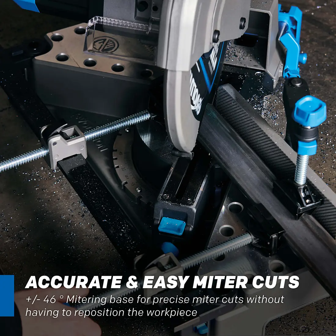 Evolution S14MCS: Metal Cutting Mitering Chop Saw With 14 in. EVOMAX14ST Blade | Heavy Duty - Image 4